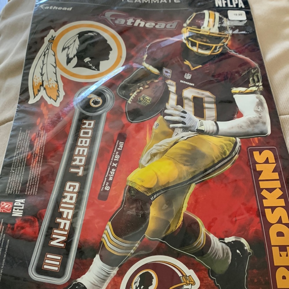 NFL Robert Griffin Red Skins Wall stickers